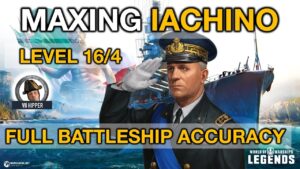 Maxing Iachino 16/4 - Full Battleship Accuracy! (World of Warships: Legends Xbox Series X 4K)
