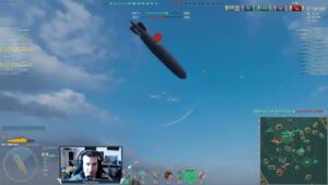 Minotaur in Airship Escort - World of Warships