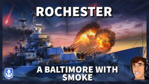Rochester, Is the Smoke Really Worth It? in World of Warships Legends 4K