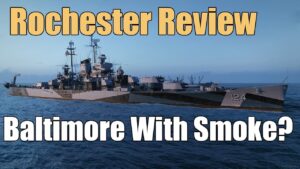 Rochester Review: Baltimore With Smoke? | World of Warships Legends | 4k
