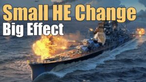 Small HE Change Big Effect | World of Warships Legends | 4k