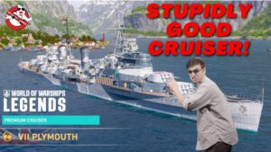 Stupidly Good Cruiser! - HMS Plymouth || World of Warships: Legends