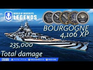 The Menace Of Legendary Tier "Bourgogne" (World Of Warships Legends)