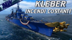 ⚓WORLD OF WARSHIPS GAMEPLAY ITA⚓ KLEBER,CACCIATORPEDINIERE FRANCESE..IMPOSSIBILE DA PRENDERE!