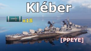 World of WarShips Kléber - 4 Kills 244K Damage