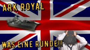 World of Warships Legends - ARK ROYAL - Tier 5 - WAS eine Runde!!! [deutsch/ gameplay]