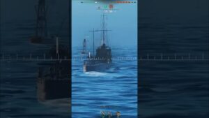 World of Warships #shorts еще отрывок из видео Обкатываем Орлан
