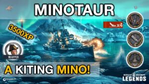 A Kiting Minotaur! (World of Warships: Legends Xbox Series X 4K)