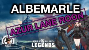 Albemarle With Azur Lane Roon (World of Warships: Legends Xbox Series X 4K)