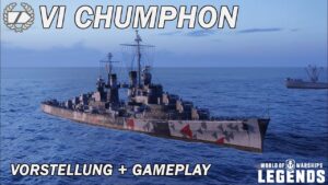 CHUMPHON - Vorstellung und erstes Gameplay - World of Warships Legends