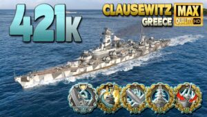 Cruiser Clausewitz: You cant win it all - World of Warships
