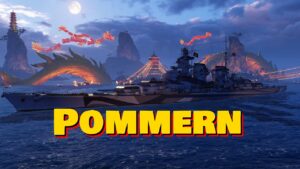 Meet The Pommern! Tier 8 German Battleship (World of Warships Legends)