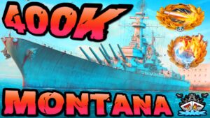 Montana drückt über 400K DMG *HolyMoly* "400K Club" ⚓️ in World of Warships 🚢