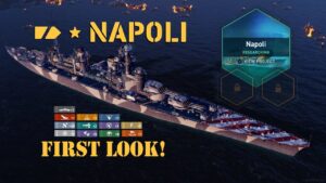 Napoli - Legendary Italian Cruiser - First Look! | World of Warships Legends