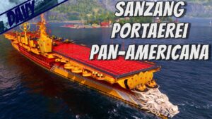 SANZANG,PORTAEREI PAN-AMERICANA PREMIUM ⚓WORLD OF WARSHIPS GAMEPLAY ITA⚓