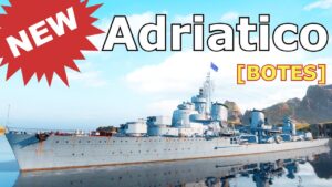 World of WarShips Adriatico - 4 Kills 214K Damage  | NEW SHIP