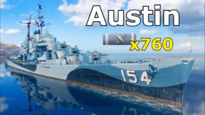World of WarShips  Austin - 5 Kills 324K Damage
