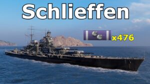 World of WarShips Schlieffen - 3 Kills 313K Damage