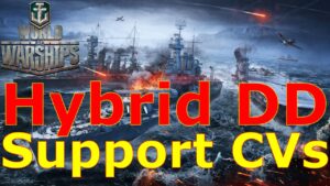 World of Warships- A Hybrid DD, The Return Of Odd-Tier CVs, West Virginia 44 Are All Coming SOON!