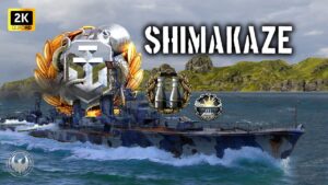 World of Warships - SHIMAKAZE COMBAT SCOUT IN 7 MIN AND KRAKEN - [GBONM] i_will_mitsotaki_you