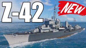 Z-42 *NEW GERMAN DD* First look - World of Warships Replays