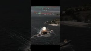 #shorts Sub Shotgunning Is Not A Thing | World of Warships x Azur Lane