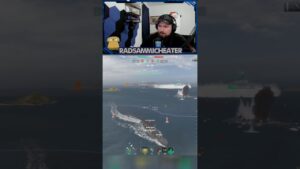 A close call with torpedoes in World of Warships #worldofwarships #shorts #wows #warships