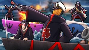AKATSUKI JOGA WORLD OF WARSHIPS E EXPLODEM TUDO!