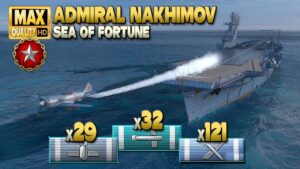 Aircraft Carrier Admiral Nakhimov: Last hope in Ranked battle - World of Warships