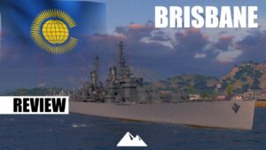 BRISBANE, unentdeckt Radar und andere Späße! - World of Warships | [Review] [Deutsch] [60fps]
