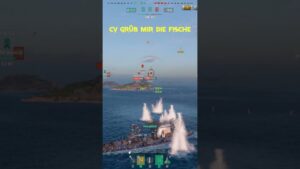 CV Grüß mir die Fische !!! (AUA) #shorts in World of Warships Deutsch