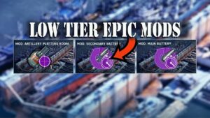 Epic Mods on Low Tier Battleships | World of Warships Legends