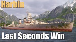 Harbin: Last Second Win | World of Warships Legends | 4k