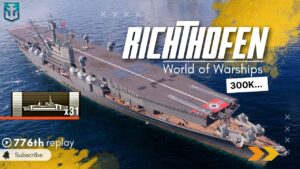 Manfred von Richthofen WORLD of WARSHIPS - The BROKEN AIRCRAFT CARRIER
