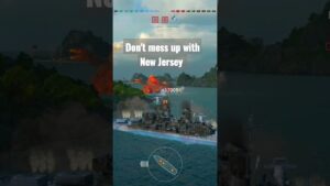 Never mess up with New Jersey! (World Of Warships Legends)