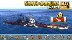 North Carolina: Pirate battleship with weird noises - World of Warships