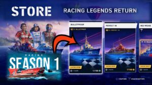 Racing Legends 2023 Store Items | World of Warships Legends