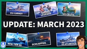 UPDATE: Schlieffen, Carnot, and 5 New Tier 8 Ships! in World of Warships Legends 4K