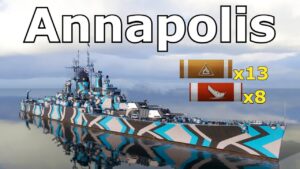 World of WarShips Annapolis - 8 Kills 316K Damage