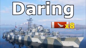 World of WarShips Daring - 8 Kills 227K Damage