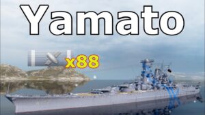 World of WarShips Yamato - 1 Kills 246K Damage