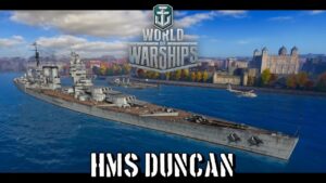 World of Warships - HMS Duncan