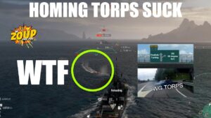 World of Warships Homing Torpedoes Suck Bad