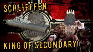 World of Warships Legends - SCHLIEFFEN - Legendär - KING of SECONDARY! [deutsch/ gameplay]