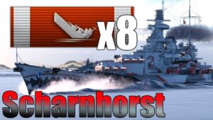 8 Kill Scharni - World of Warships Replays