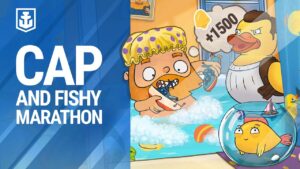 Cap and Fishy's Marathon: Final Lap | Second part of bonus code in Community tab!