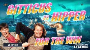 Gitticus vs Hipper For the Win (World of Warships: Legends Xbox Series X 4K)