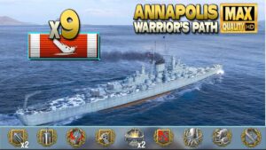 Heavy cruiser Annapolis: Absolutely dominating - World of Warships