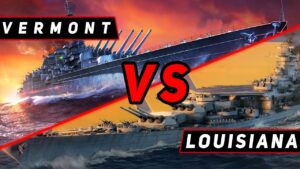 ЛИНКОР LOUISIANA VS VERMONT! ЧТО ОКАЖЕТСЯ СИЛЬНЕЕ? МИР КОРАБЛЕЙ/WORLD OF WARSHIPS