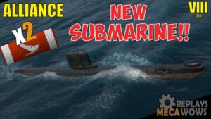 NEW Submarine Alliance 2 Kills & 13k Damage | World of Warships Gameplay